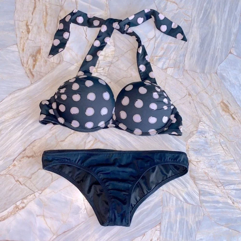 VS Bombshell Bikini Set Swimsuit 32A XSmall - Picture 2 of 15
